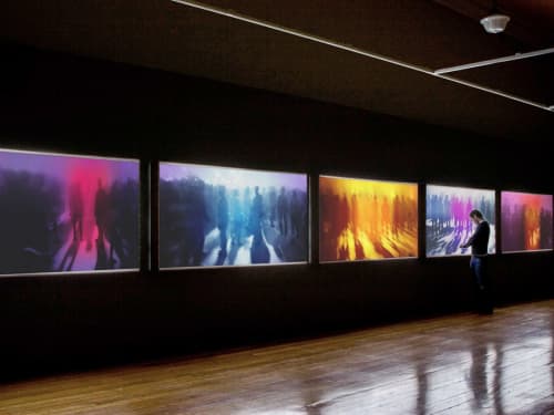 Back Light Installation & Projection | Photography by Sven Pfrommer