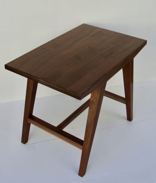 Walnut Stool or Side Table | Tables by CraftsmansLife: Donald DiMauro Woodwork & Design. Item made of walnut