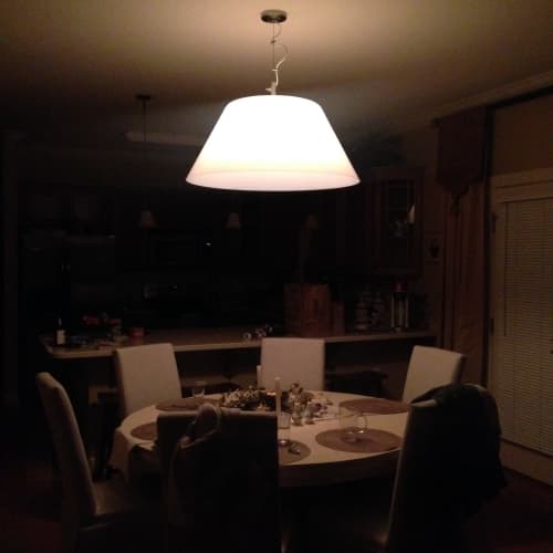 BigShade pendant/ chandelier | Pendants by CP Lighting. Item made of synthetic compatible with minimalism and contemporary style