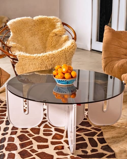 Wave Table | Coffee Table in Tables by Bend Goods. Item made of metal & glass