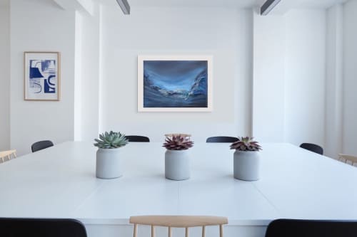 Into the Deep | Mixed Media by ArtbyPunam. Item composed of paper