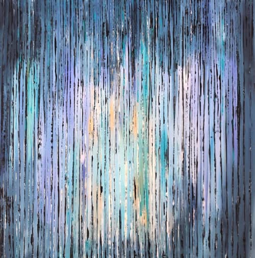 Misery Loves Company | Oil And Acrylic Painting in Paintings by KARDIMAGO. Item made of canvas