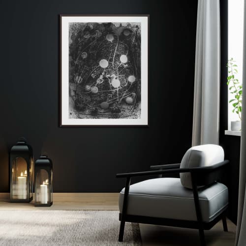 Abstract Scanography XV | Prints by Sven Pfrommer. Item composed of aluminum