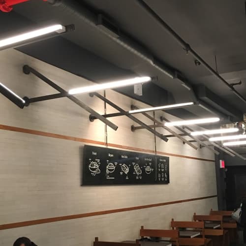 Custom light fixtures | Flush Mounts by CP Lighting | indikitch in New York. Item composed of metal