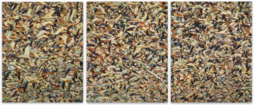 Ascension of the Masses | Oil And Acrylic Painting in Paintings by Patricia A Griffin | Hudgens Center for Art and Learning in Duluth. Item made of linen with synthetic