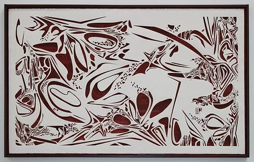 Flood | Mixed Media by Elvira Dayel. Item composed of paper