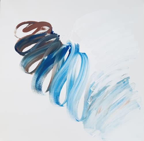 Turbulent Sky | Oil And Acrylic Painting in Paintings by Michelle Drewes Fine Art and Photography | Sacramento in Sacramento. Item made of canvas with synthetic