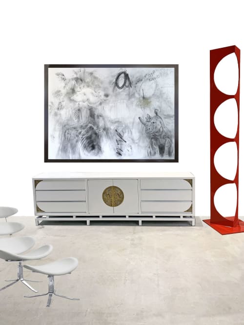 Michael Harrington | Drawings by JJ Harrington Gallery - Fine Art, Sculpture, Fine Art Photography, Custom Furnishings & More | 68895 Perez Rd in Cathedral City. Item made of paper
