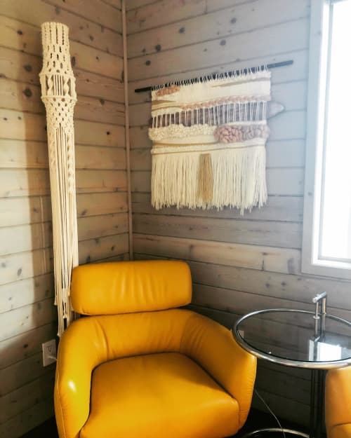 Hawaiian Style | Macrame Wall Hanging in Wall Hangings by Trudy Perry. Item made of fabric with fiber