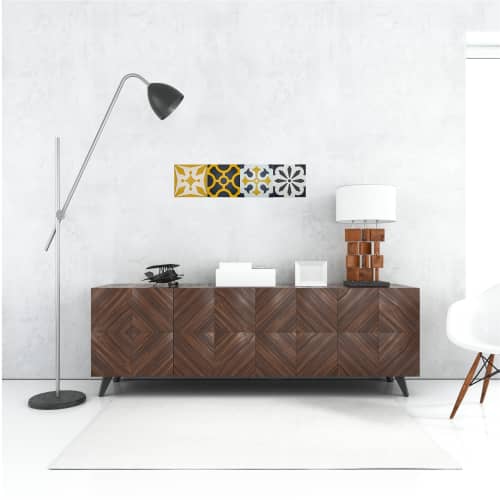 Wall Decor Composition 4.1 | Paneling in Wall Treatments by Alzuleycha. Item composed of wood and fiber