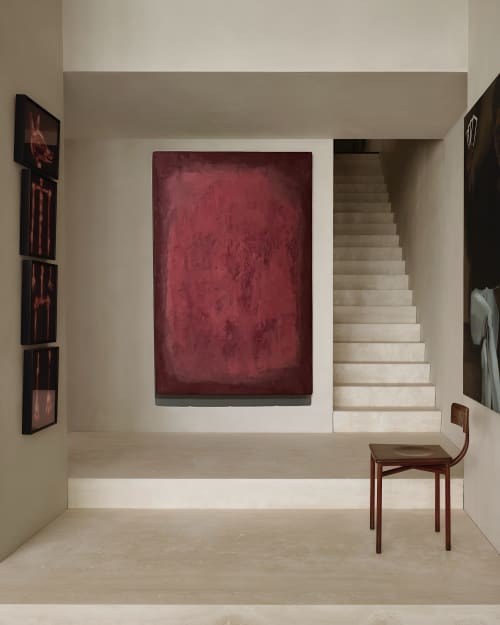 INSIDE OUT · Shades of Mauve | INSIDE OUT Collection | Wall Sculpture in Wall Hangings by Sizmari. Item composed of fiber compatible with minimalism and contemporary style