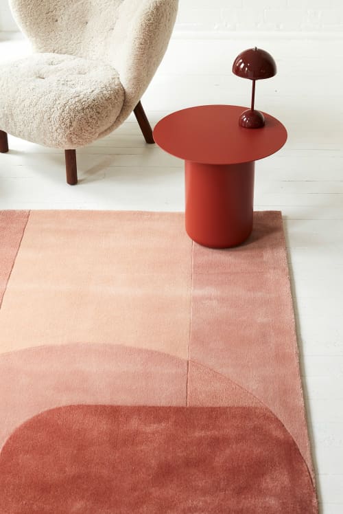 LYSERØD from the Tæpper collection | Area Rug in Rugs by TSAR Carpets. Item made of wool with fiber
