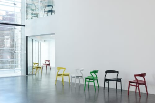 Kalea Chair | Dining Chair in Chairs by Bedont | Stiftung Museion in Bozen. Item composed of wood