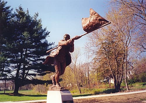 "The Patriot" | Public Sculptures by Bruce Papitto