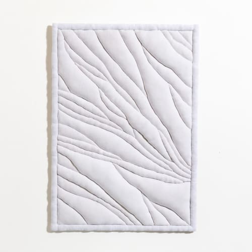 Wandering Wisps I | Wall Sculpture in Wall Hangings by Sienna Martz. Item composed of fabric in boho or contemporary style