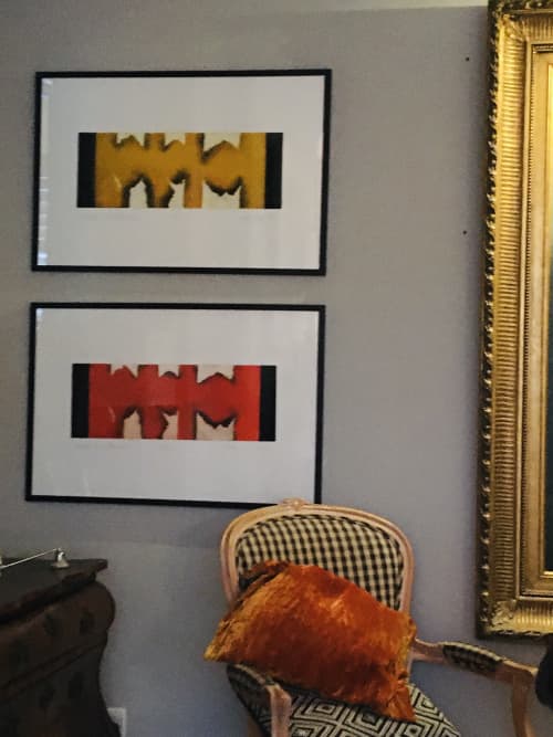 Homage to Motherwell | Prints by Anna Toppin. Item made of paper