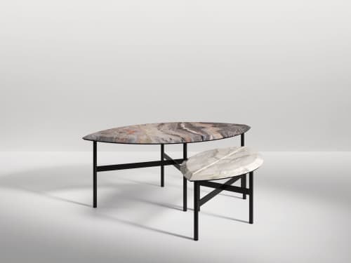 Book One Coffee Table (large) | Tables by SECOLO. Item made of marble