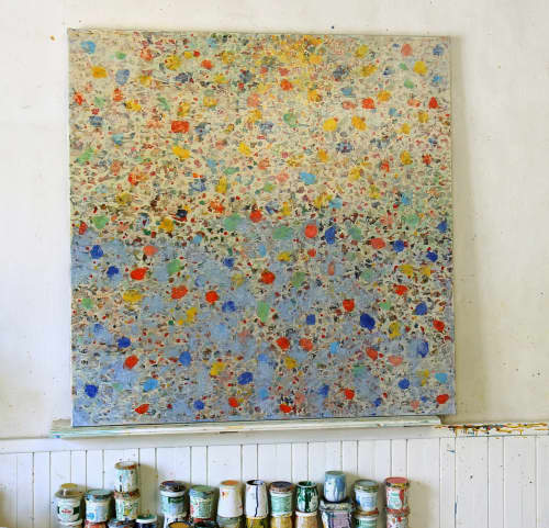 Painting and collage | Mixed Media by Vincent Lemaitre. Item composed of canvas and synthetic