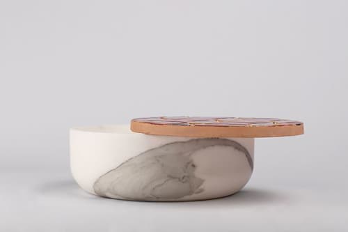 Rammenti - piccolo | Holder in Tableware by gumdesign. Item composed of marble in modern style