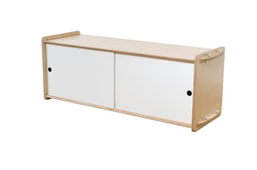 Key Storage Module- Short | Cabinet in Storage by Housefish. Item made of maple wood