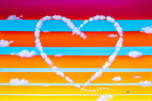 Full Heart | Oil And Acrylic Painting in Paintings by Nichole McDaniel
