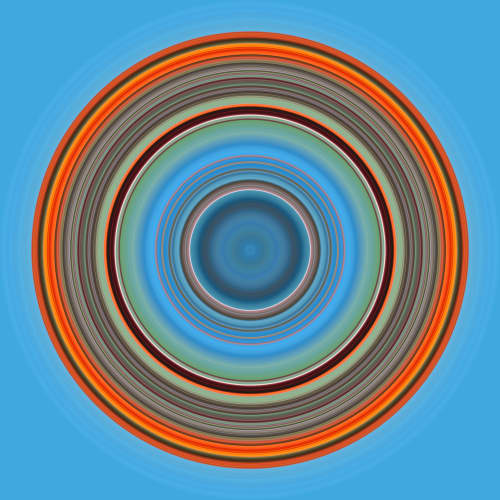 “Stem Cell Oculus #4” | Oil And Acrylic Painting in Paintings by John Holt Smith. Item composed of canvas