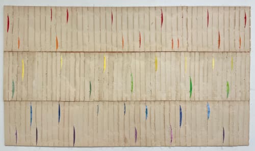 sudden | Mixed Media by Susan Smereka. Item made of paper compatible with minimalism and modern style