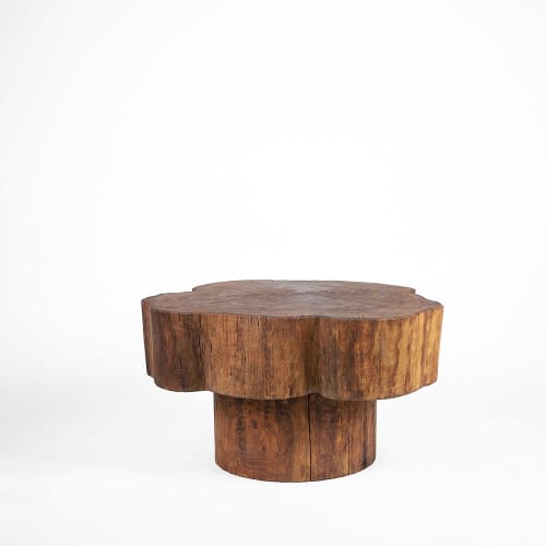 Alma Urban Wood Cocktail Table | Coffee Table in Tables by Pfeifer Studio. Item made of wood compatible with country & farmhouse and rustic style