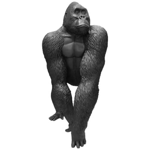 "Big Gorilla" | Street Murals by MARCANTONIO. Item composed of glass and synthetic