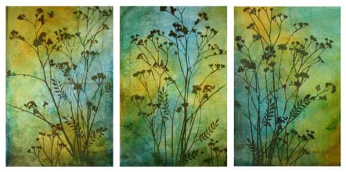 Sharp Memorial Hospital Paintings | Oil And Acrylic Painting in Paintings by Stacy D'Aguiar | Sharp Memorial Hospital in San Diego. Item composed of paper and synthetic