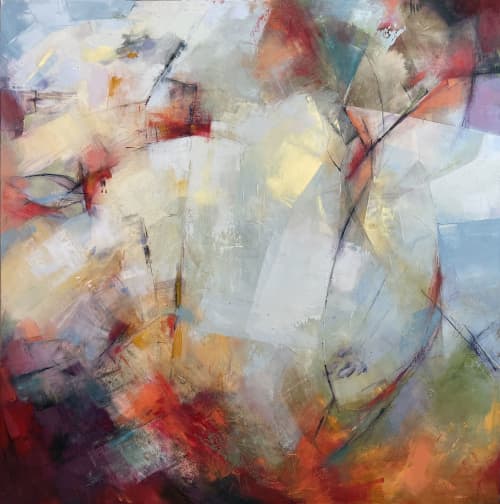 Necessary Friction | Mixed Media in Paintings by AnnMarie LeBlanc