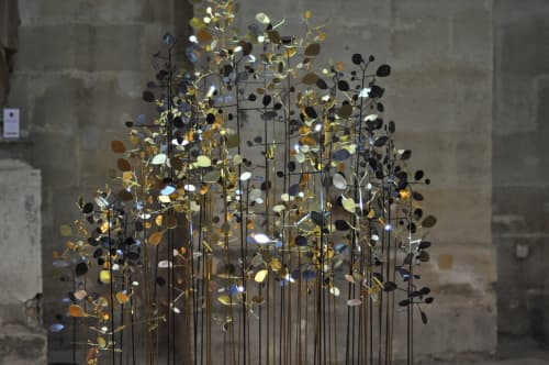 Inès | Floor Lamp in Lamps by Ombre Portée | Paris in Paris. Item composed of brass