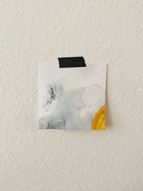 Mini #3 | Watercolor Painting in Paintings by Quinn Dimitroff. Item composed of paper