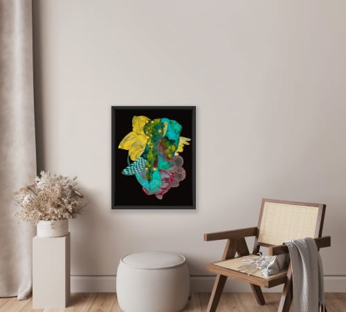 Born In The Great Hour | Mixed Media by Nastia Craig. Item composed of metal and synthetic in contemporary or eclectic & maximalism style