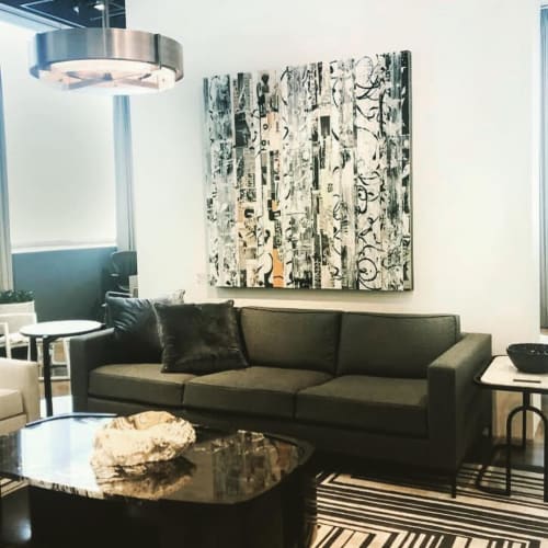 Abstract painting | Mixed Media by Andrzej Michael Karwacki. Item composed of synthetic