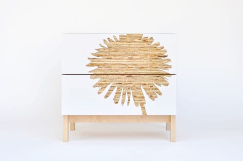Dandelion Nightstand | Storage by Iannone Design. Item composed of maple wood