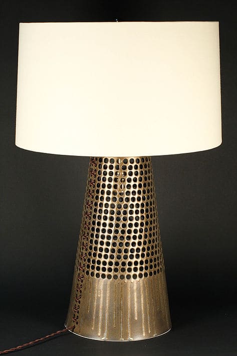 Merideth ceramic lamp | Table Lamp in Lamps by Ryan Mennealy Ceramics. Item composed of stoneware