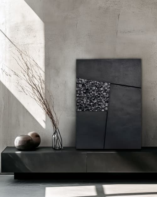 Architectonics of Emotion | Mixed Media by Julia Gorbunova. Item made of glass works with minimalism & contemporary style