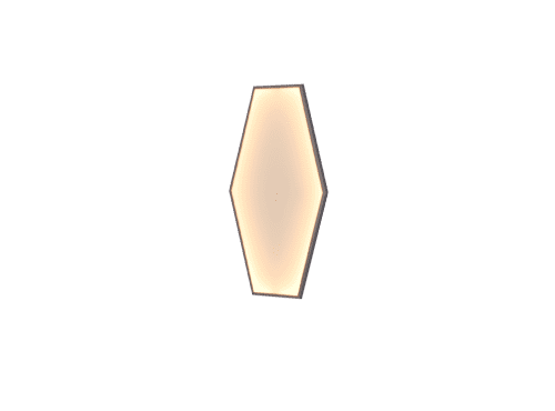 Tron Wall Sconce | Sconces by Flash by Laspec. Item composed of glass