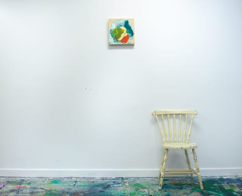 The Morning After the Night Before | Oil And Acrylic Painting in Paintings by Claire Desjardins. Item made of wood with synthetic