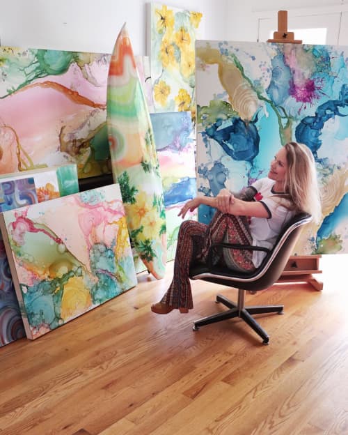 jawbreaker - original | Mixed Media by Amanda M Moody. Item made of synthetic