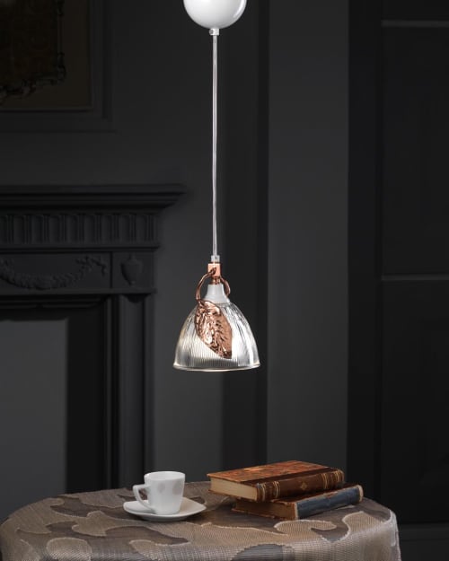 hd040 | Pendants by Gallo. Item made of copper with glass