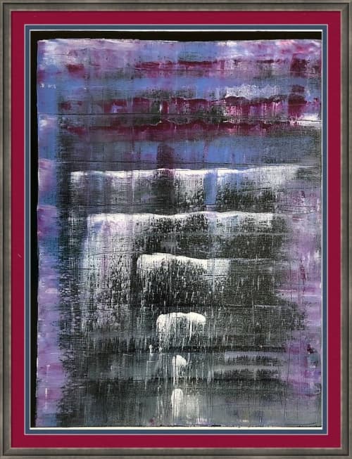 Tornado | Oil And Acrylic Painting in Paintings by Dutch Montana Art | Private Residence - Corona Del Mar, Newport Beach in Newport Beach. Item made of canvas