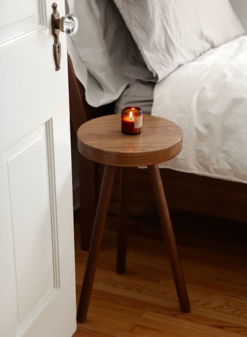 Side Table | Tables by Solid Manufacturing Co.. Item composed of oak wood