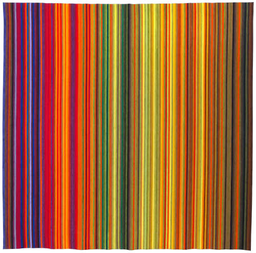 Fall Colors at Lake Logan | Quilt in Linens & Bedding by Dan Olfe. Item composed of cotton