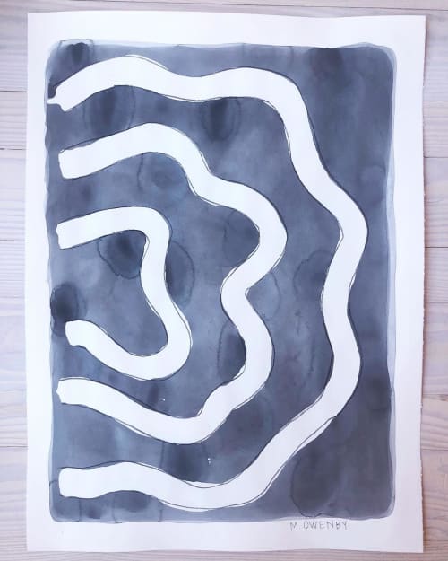 Spa Day | Watercolor Painting in Paintings by Michelle Owenby. Item composed of paper and synthetic