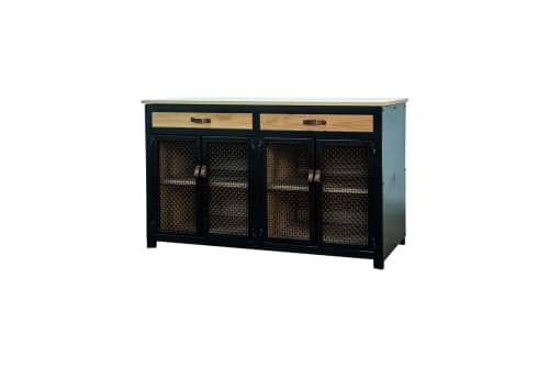 Classic Credenza | Storage by Two Bolts Studios. Item composed of wood in minimalism or industrial style