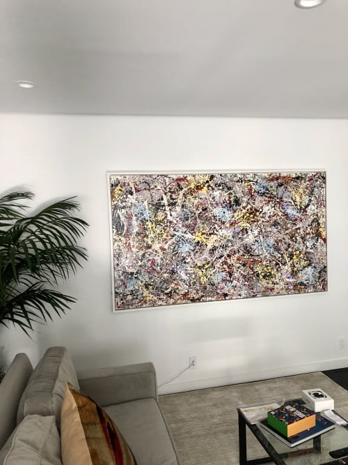 Springtime Affaire No. 5 | Oil And Acrylic Painting in Paintings by Stephen Rowe. Item made of canvas & synthetic