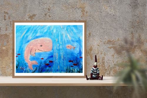 El verdadero yo | Oil And Acrylic Painting in Paintings by Elena Parau