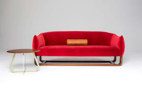 Milo Sofa | Couch in Couches & Sofas by Marie Burgos Design and Collection | New York in New York. Item made of fabric with leather